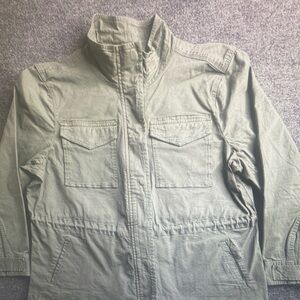 Style & Co. Olive Green Utility Jacket